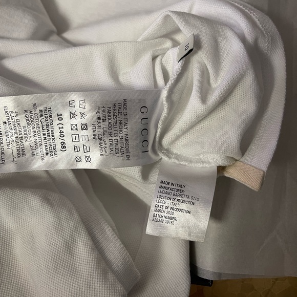 authentic💯❤️gucci❤️casual polo perfected conditions he used 2/3 time only❤️🙏 - Picture 13 of 15